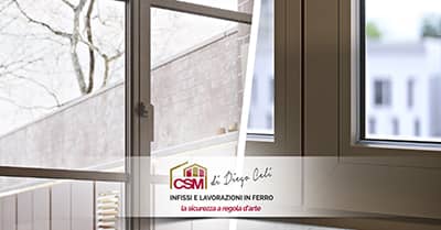 Finestre battenti funzionali e di design di CSM Infissi Roma